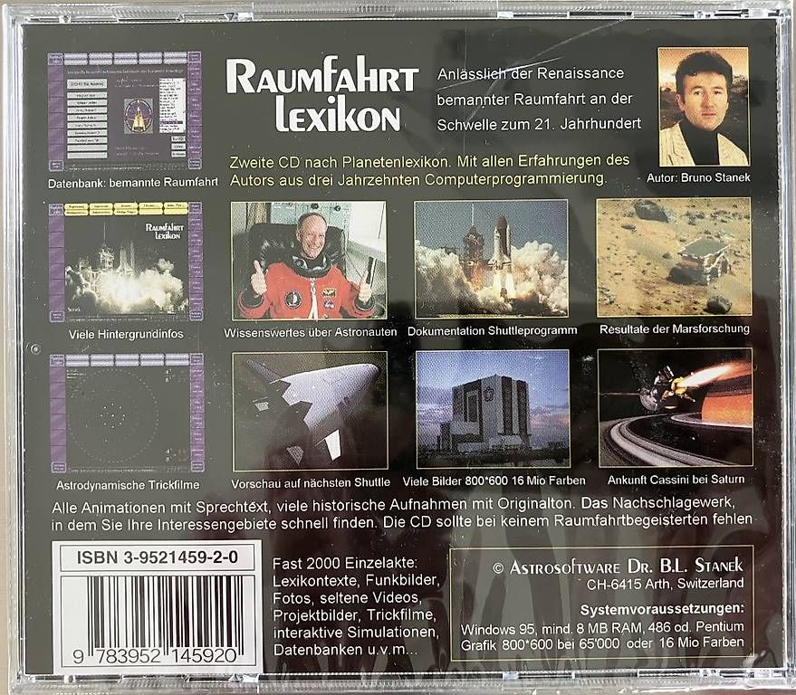 CD & DVD vergini: Bruno Stanek Raumfahrt Lexikon – Nuovo e nell'imballaggio originale da Zürich venduto da nichtsdestotrots 1