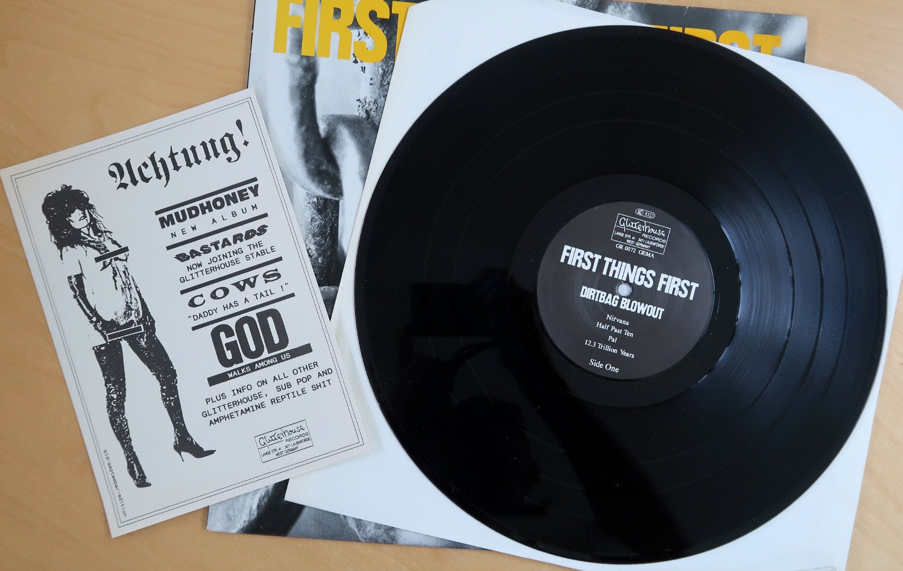 Schallplatten: FIRST THINGS FIRST - DIRTBAG BLOWOUT (LP ) – Gebraucht aus Hedingen von Studers 2