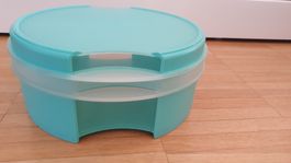 Tupperware Keks/Vorratsdose mit Deckel Tuerkis 
