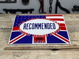 Emailschild / Schild ( Blechschild Werbung Hotellerie)