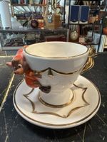 Rare Tasse et Soucoupe Disney Vintage – Jaq (Cendrillon) 