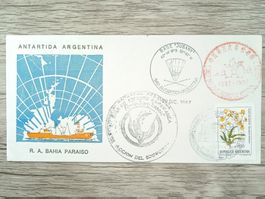 TR97 Enveloppe + Timbre Argentina 1987