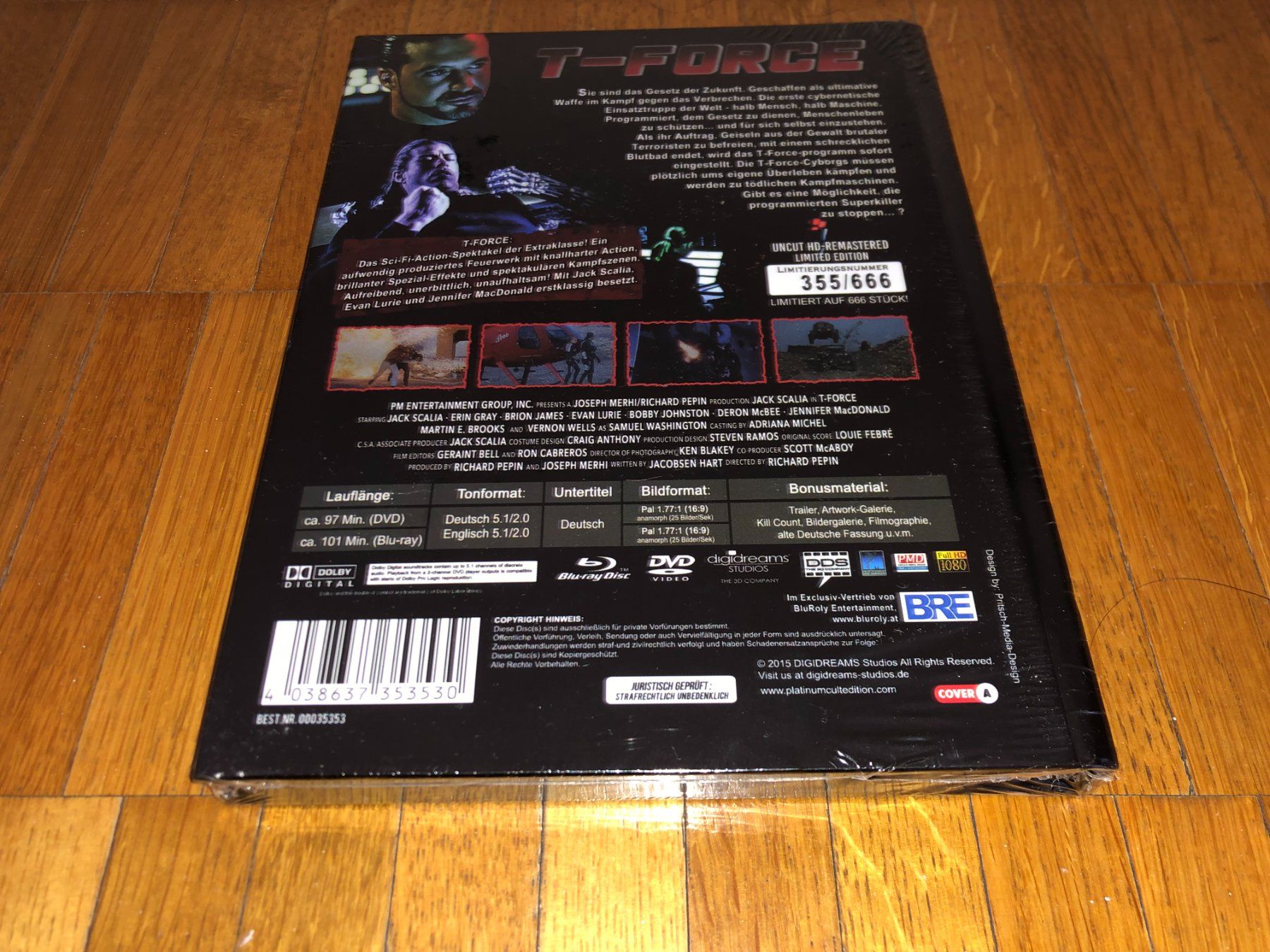 Tous les DVDs: T-Force - MEDIABOOK - A - UNCUT – Neuf avec emballage d'origine à Basel par havsok 1