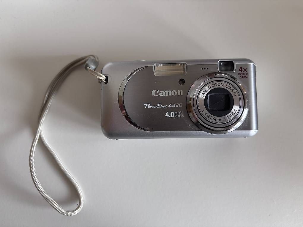 Fotocamera: CANON POWERSHOT A430 MIT TASCHE – Usato da Herisau venduto da Baum_91