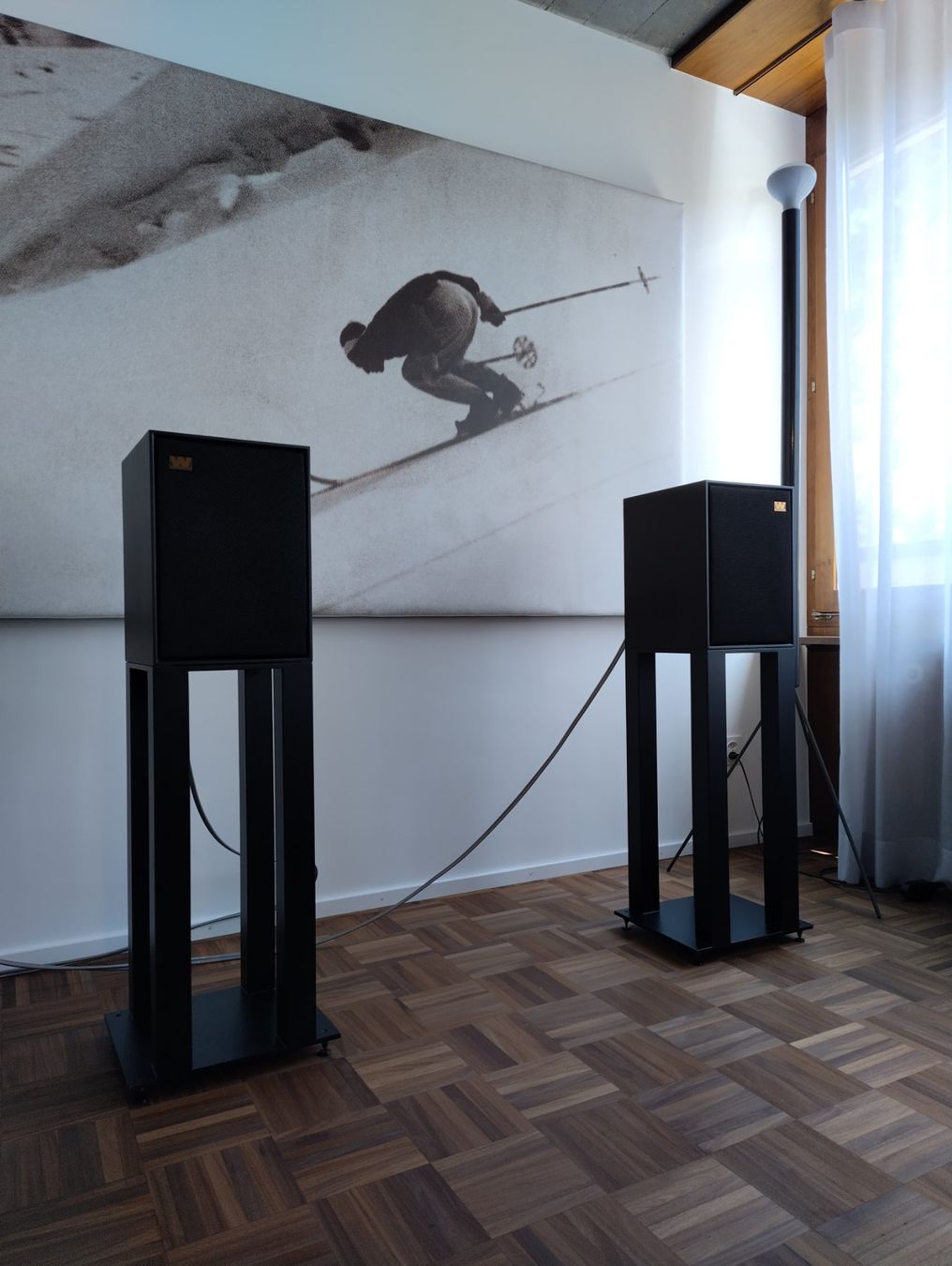 Wharfedale Casse acustiche: Lautsprecherpaar Wharfedale Denton 85 mit Stands – Usato da Arlesheim venduto da Solarmoon1881 1