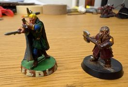 Games Workshop Herr der Ringe – Legolas und Gimli (Zinn)
