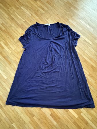 Anba Field curvy Damen T-Shirt Dunkel blau Gr 48