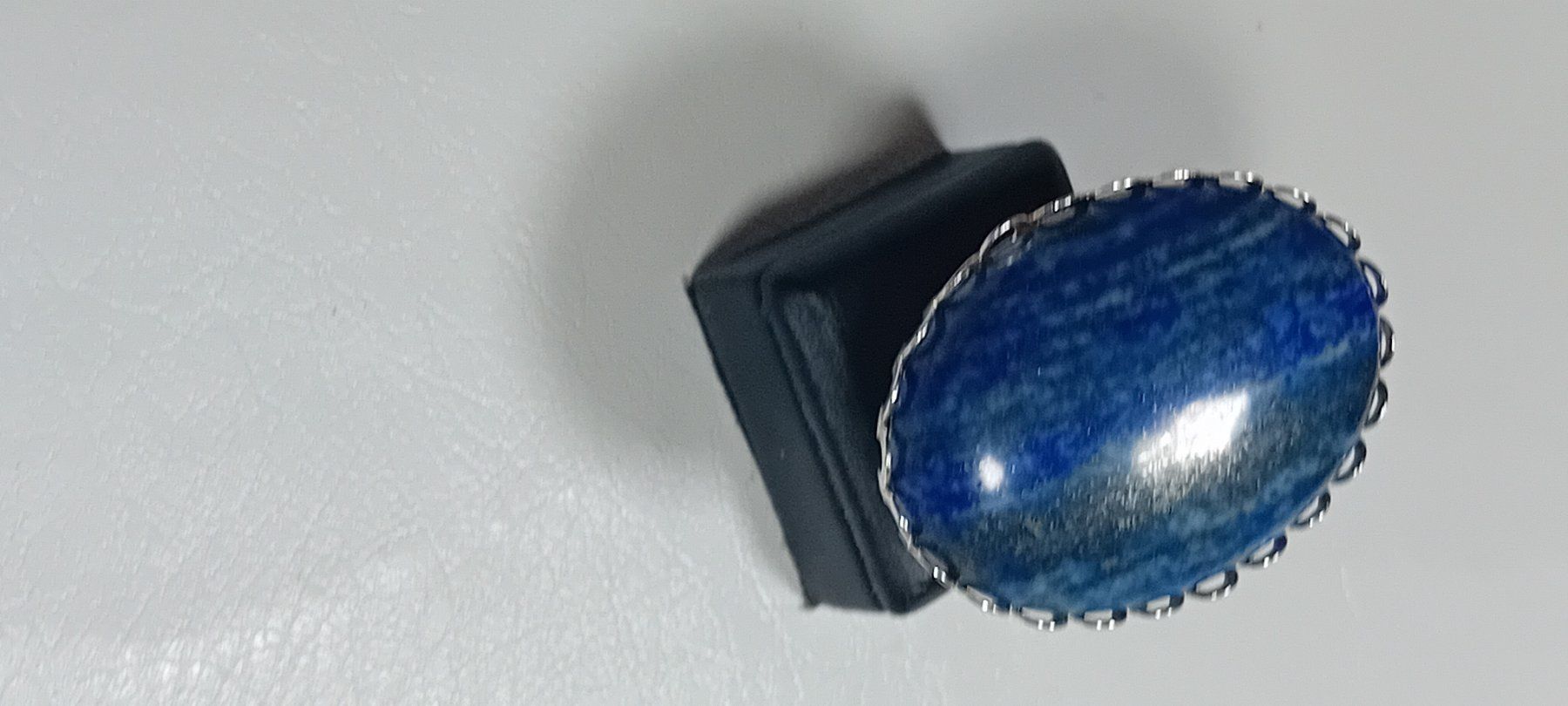 Bagues: ring modeschmuck mit antiksilber überzogen,,,mit lapislazuli – Neuf (Voir description) à Basel par bij_5hqd 2