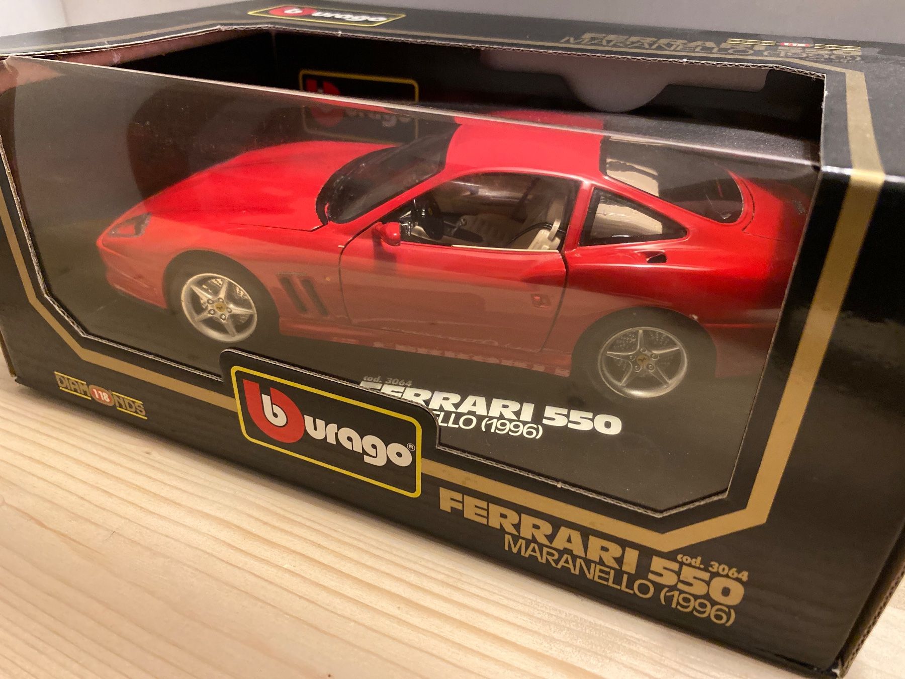 Ferrari Modellini d'auto: Ferrari 550 Maranello 1/18 – Nuovo (secondo la descrizione) da Wohlen AG venduto da PrivatSammlung 3