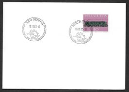 Sonderbrief S. 780i Conseil Études Postales Bern 10.10.1983