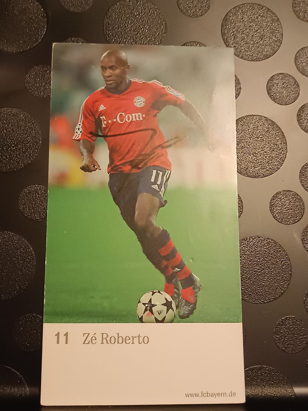 Autografi: Ze Roberto - Bayern München - handsigniert – Usato da Menziken venduto da Artographs