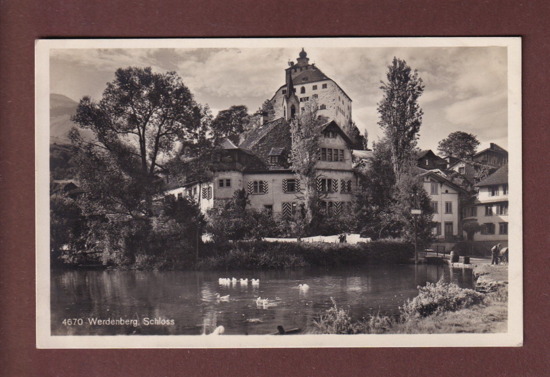 Cartes postales: WERDENBERG - Schloss - 1929 – D'occasion à Pully par nicecards-shop