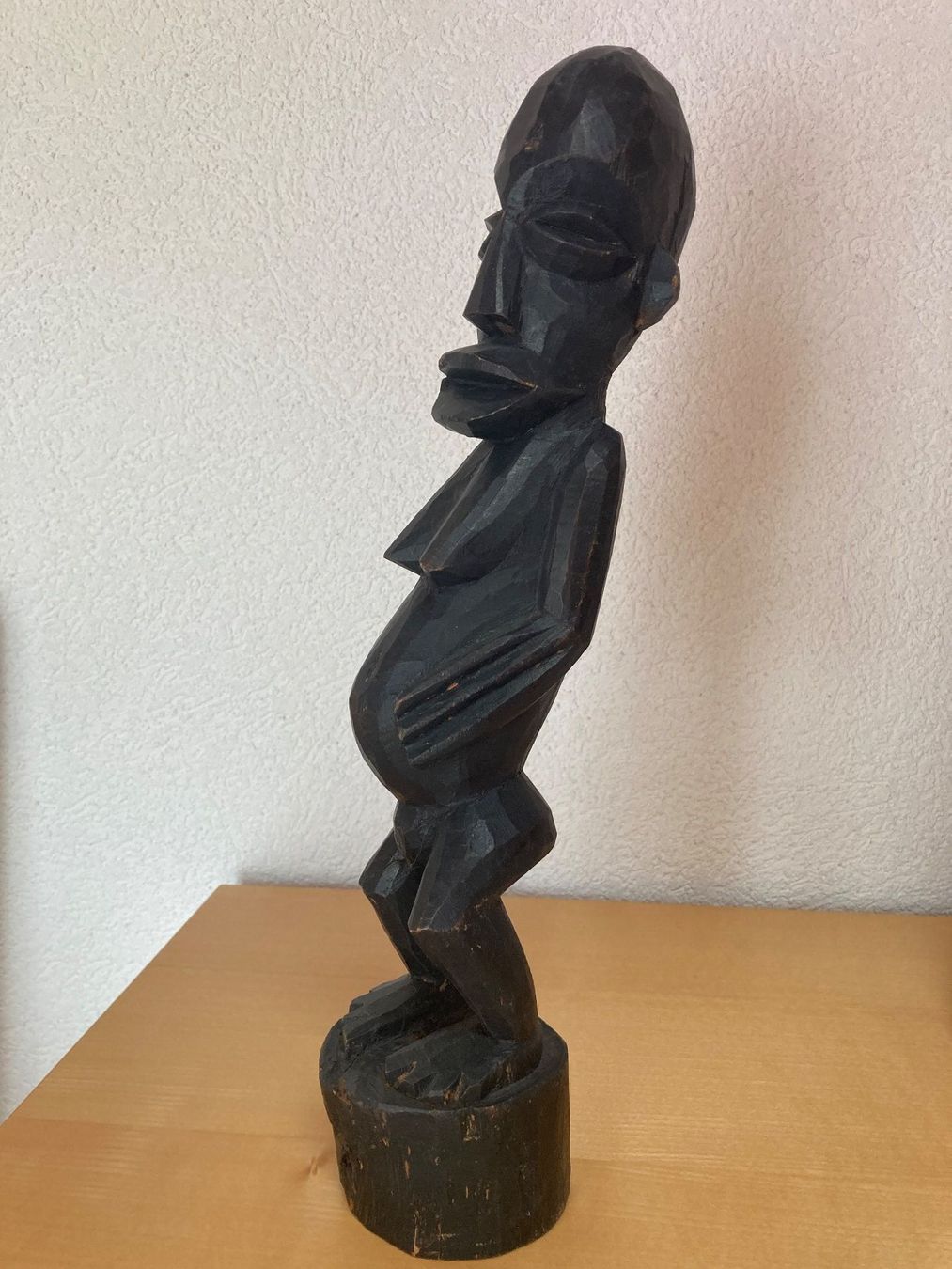 Skulpturen & Statuen: Afrikanische Holzskulptur - handgefertigt – Gebraucht aus Grafenried von Dgr_3308 1