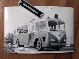Tramway Fribourg - Vetra-Trolleybus - Foto-AK