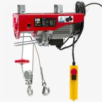 Arebos Elektrische Seilwinde 100/200 kg