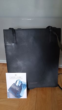 Claudio Ferrici Handtasche, schwarz