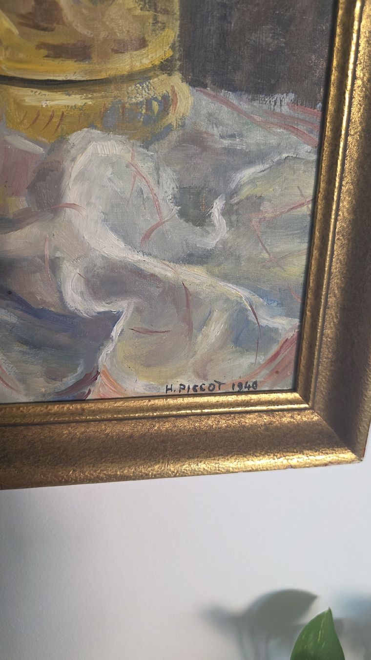 Gemälde: Toile d'Henri Piccot 1940 – Gebraucht aus Ecublens VD von Stivi98 5
