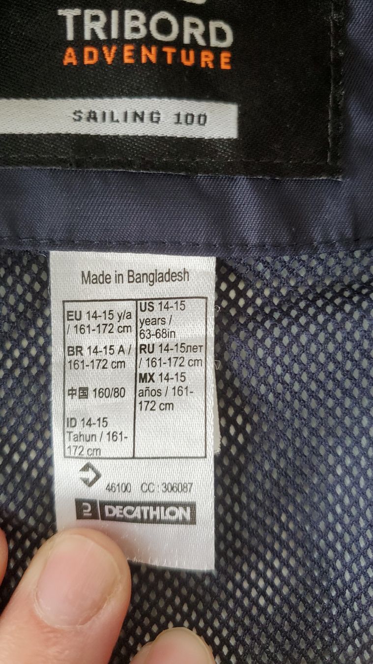 Decathlon Jacken & Mäntel: Regenjacke Tribord – Gebraucht aus Schwarzsee von dergli01 1