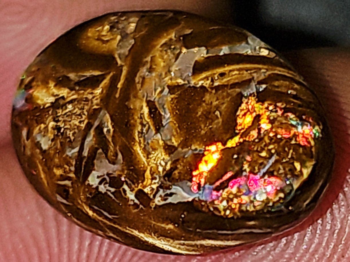 Pietre preziose: Natürlicher Australischer Boulder Opal – Nuovo e nell'imballaggio originale da Uerkheim venduto da Winwinner 2