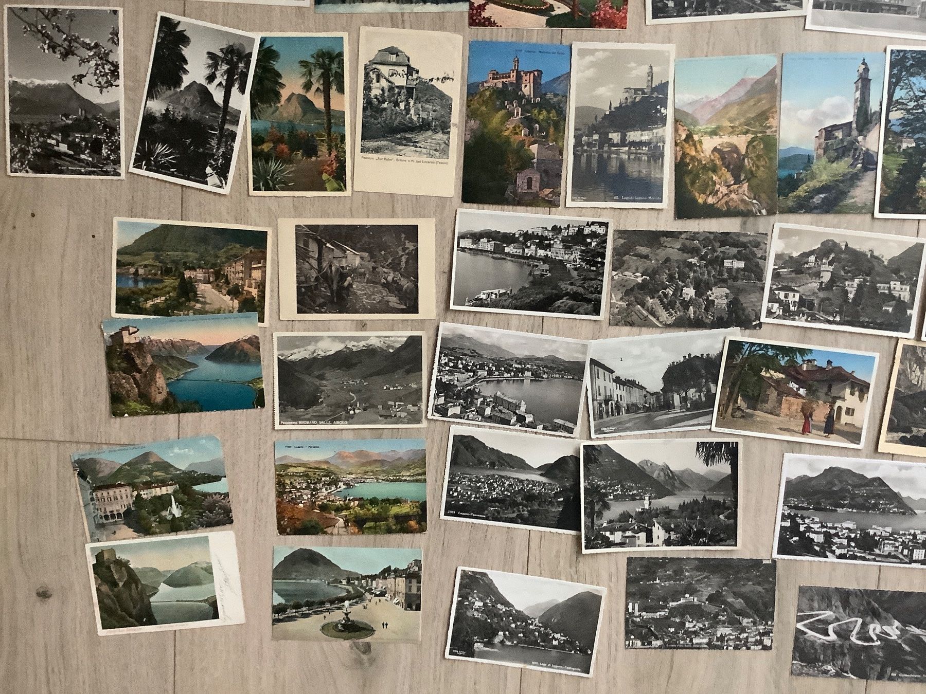 Cartoline postali: 66 alte, gelaufene Ansichtskarten Tessin ab 1903 – Usato da St. Gallen venduto da herbrig2 4