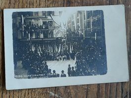 Echt Photo Karte / Eidg. Schützenfest Luzern 1901