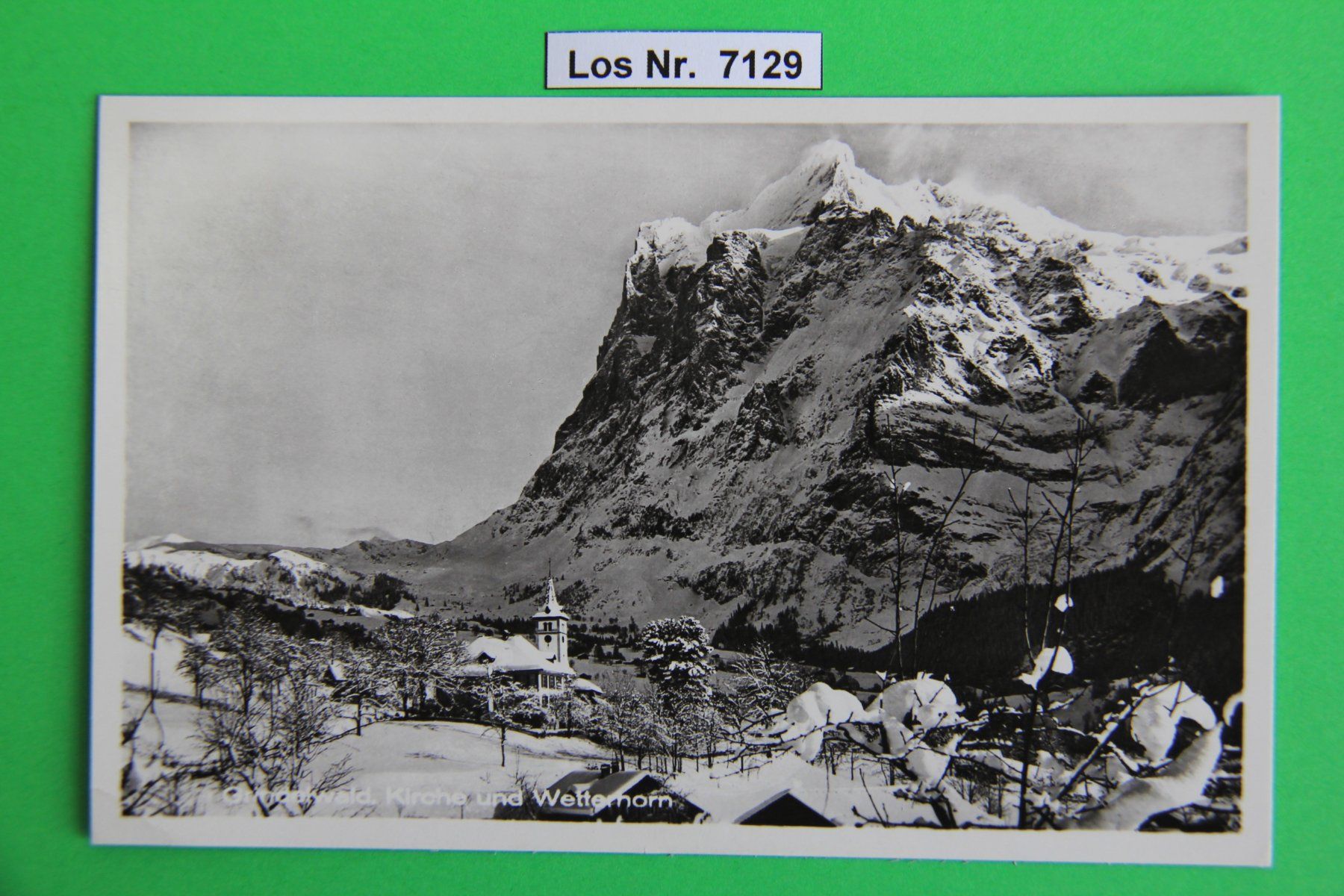 Cartoline postali: CH Ansichtskarte Grindelwald 30iger Jahre           Los 7129 – Usato da Volken venduto da jukon65