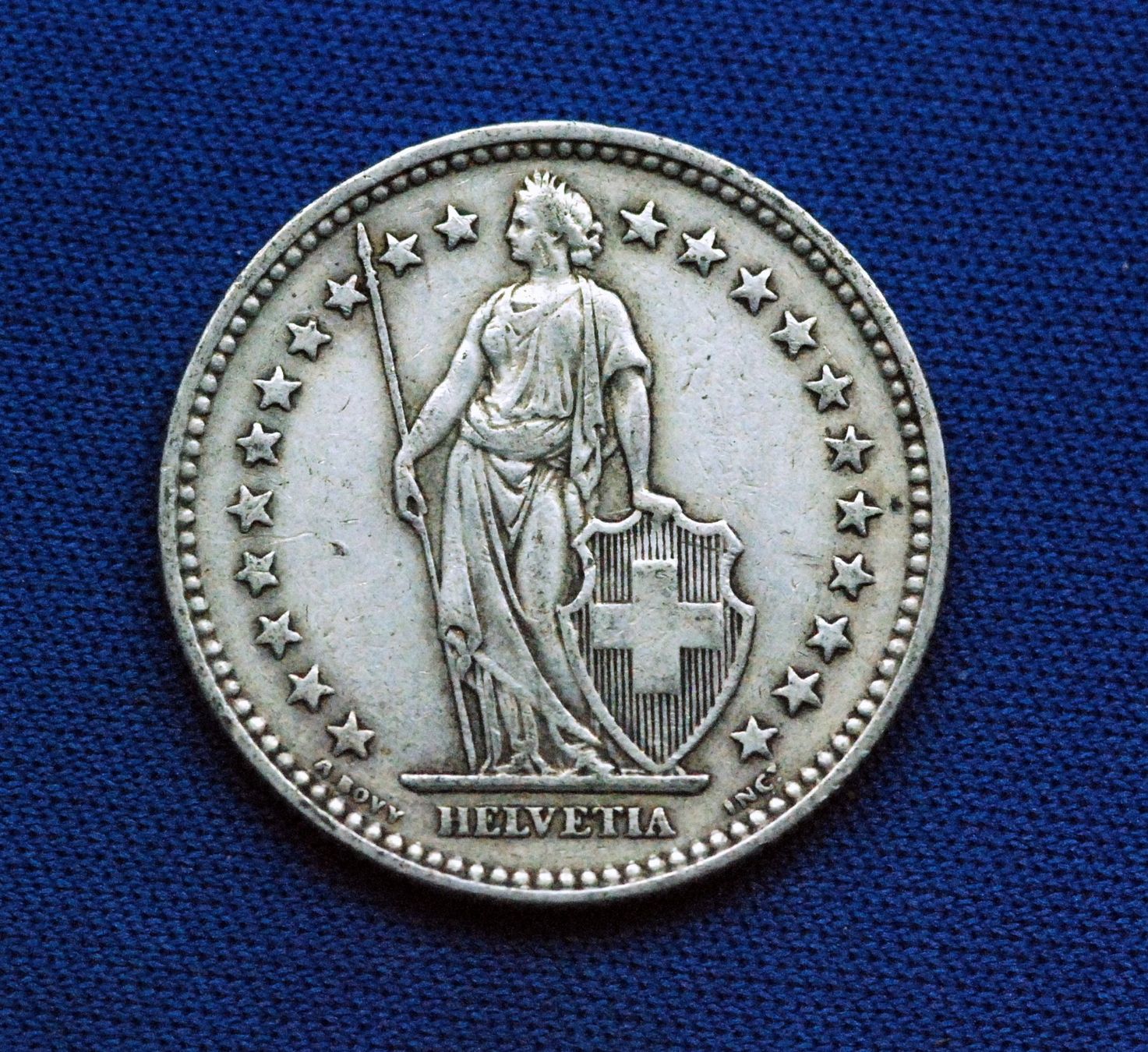Tutti le monete: Silberner 2.- Jg. 1936, Rar – Usato da Mühlethal venduto da sowato 3