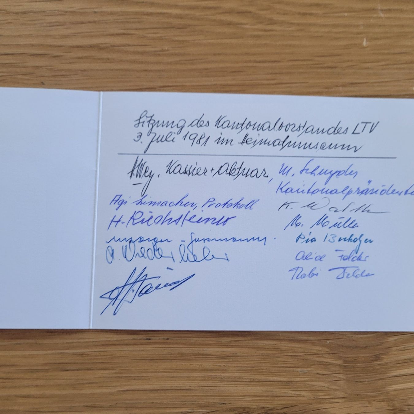 Tutti i francobolli: Dokument Rickenbach LU 1981 – Usato da Biel/Bienne venduto da Destockweb 1