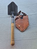 Original Militär Spaten mit Tasche