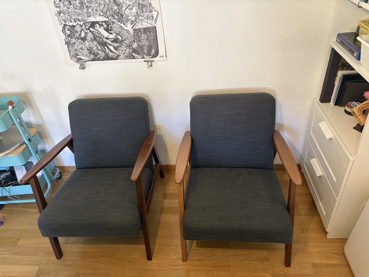 Ikea Fauteuils: Zwei IKEA Ekenäset Sessel – D'occasion à Zürich par Tizgi
