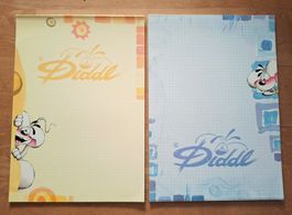 Diddlblatt A4 Set Nr. 79, 80, Blockfrisch Rarität