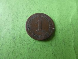 Dt. Reich 1874 C, 1 Pfennig