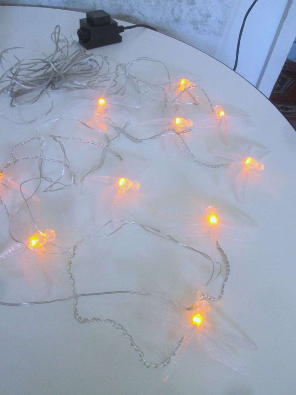 Ghirlande e barre luminose: Lichtvorhang mit Libellen – Usato da Sementina venduto da babucia 1
