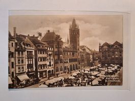 Ancienne CP de Bâle - Marktplatz 1927