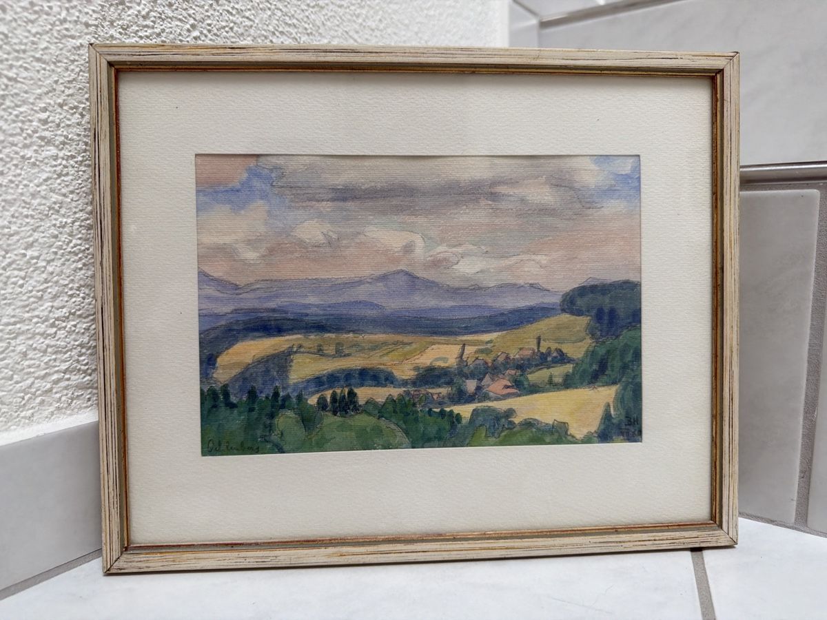 Dipinti: Gemälde von Bruno Hesse, Ochlenberg. – Usato da Biberist venduto da Momo33 1