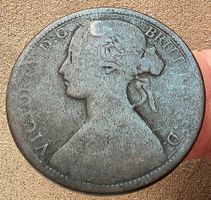 GROSSBRITANNIEN 1 PENNY 1862