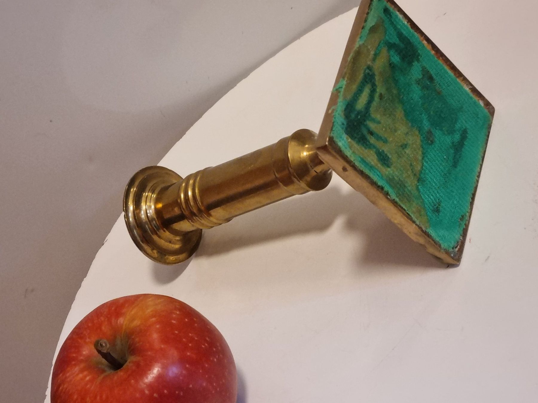 Portacandele: Vintage Messing Kerzenhalter schwer – Usato da Scharnachtal venduto da devin03 2