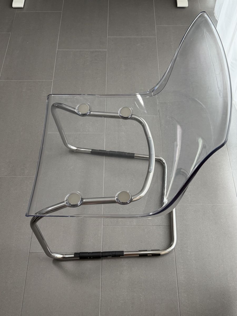 Ikea Sedie: 6x IKEA TOBIAS Stühle transparent – Usato da Schlieren venduto da Dav_8gbc 2