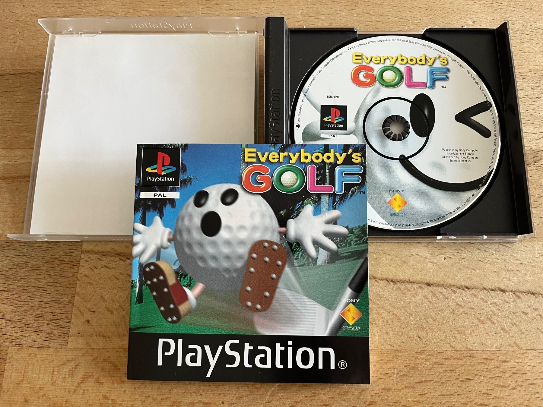 Sony Giochi: Everybody's Golf, Sony PlayStation PS1 – Usato da Thalwil venduto da ranx 1