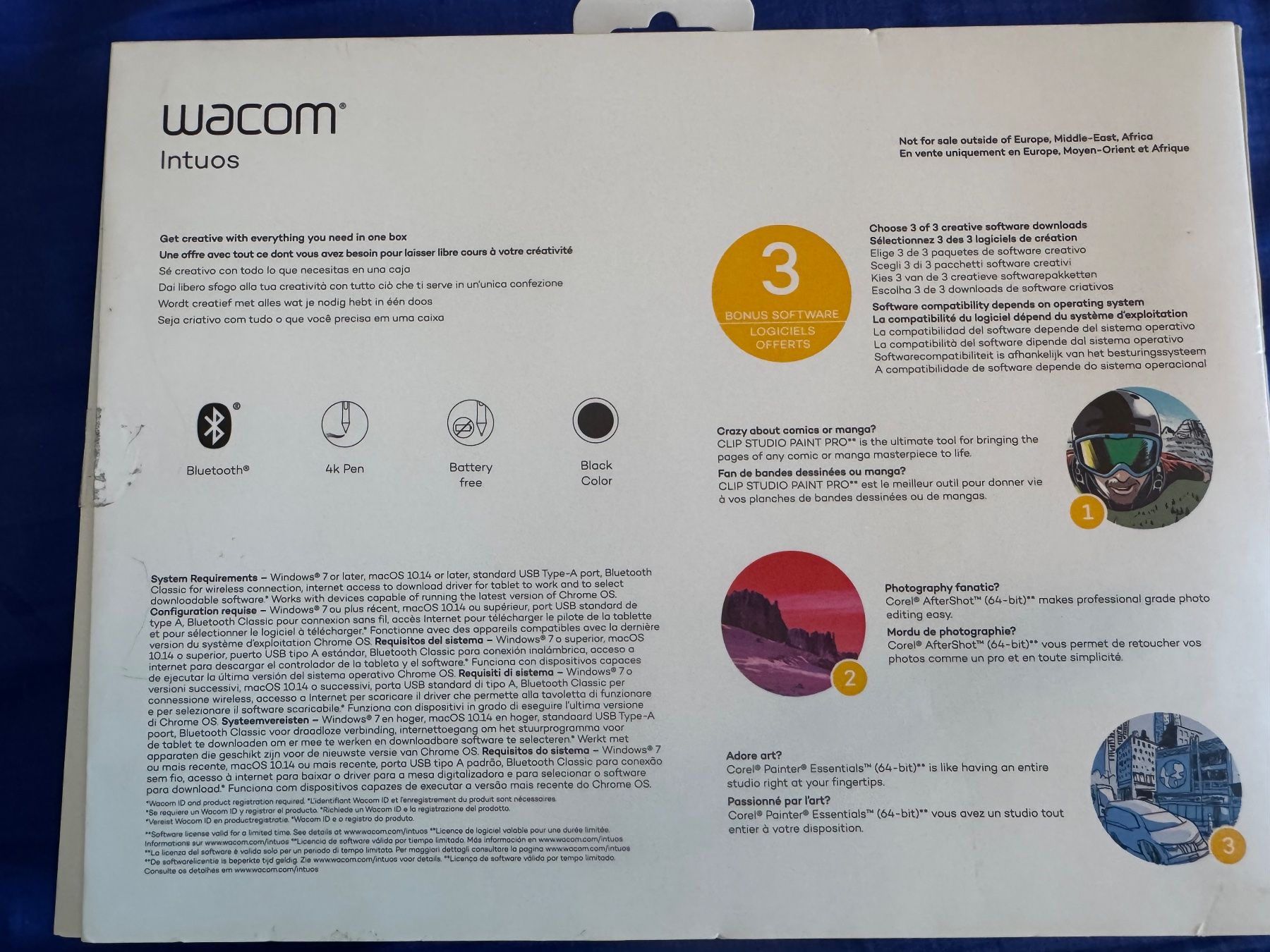 Wacom Tablet PC: Wacom intuos Creative Pen Tablet / Grafiktablett inkl. Stift – Gebraucht aus Zürich von tiniwi 6