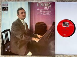 Liszt - Georg Cziffra – Rhapsodies Hongroises EMI LP 🛀 TOP