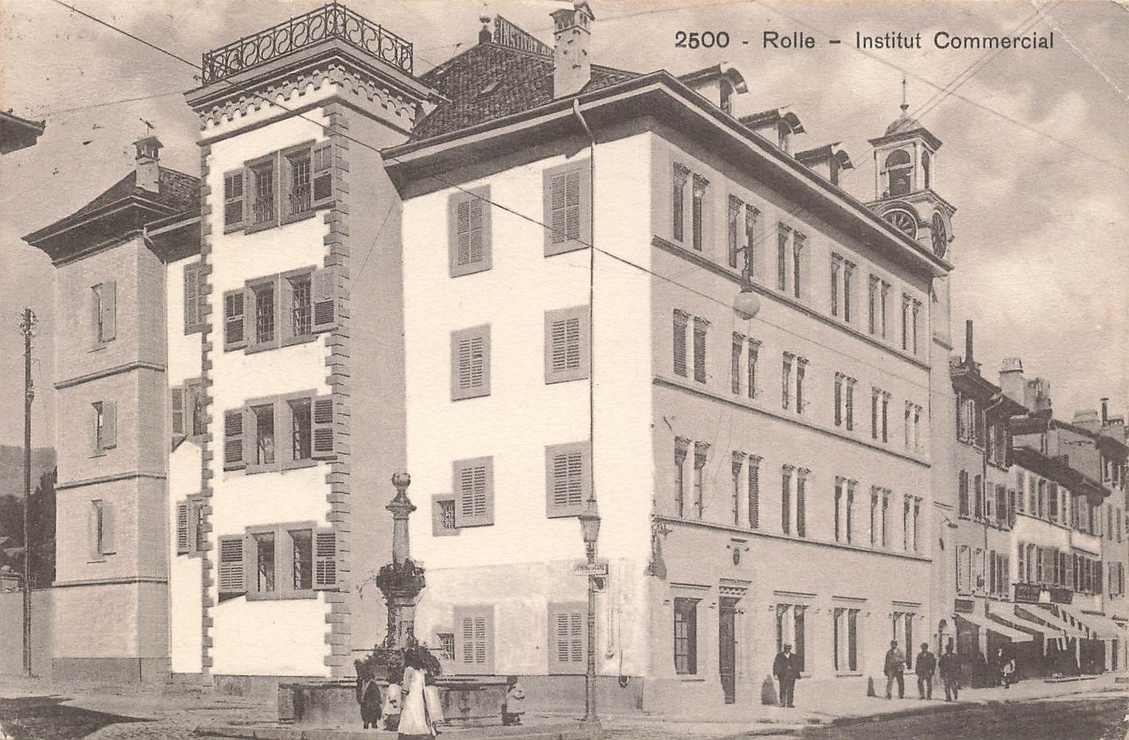 Cartes postales: Rolle VD Handelsinstitut – D'occasion à Biasca par Blenio71