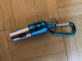 Porte-clés Dragon Ball Z DBZ Capsule Corp et mousqueton