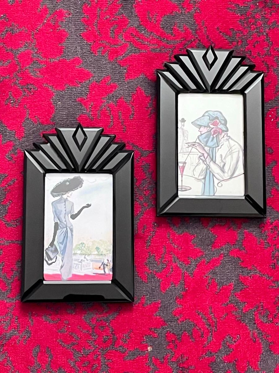 Cornici: Cadre photo noir élégant - Déco intérieure chic. – Usato da Lausanne venduto da Vibewave 6