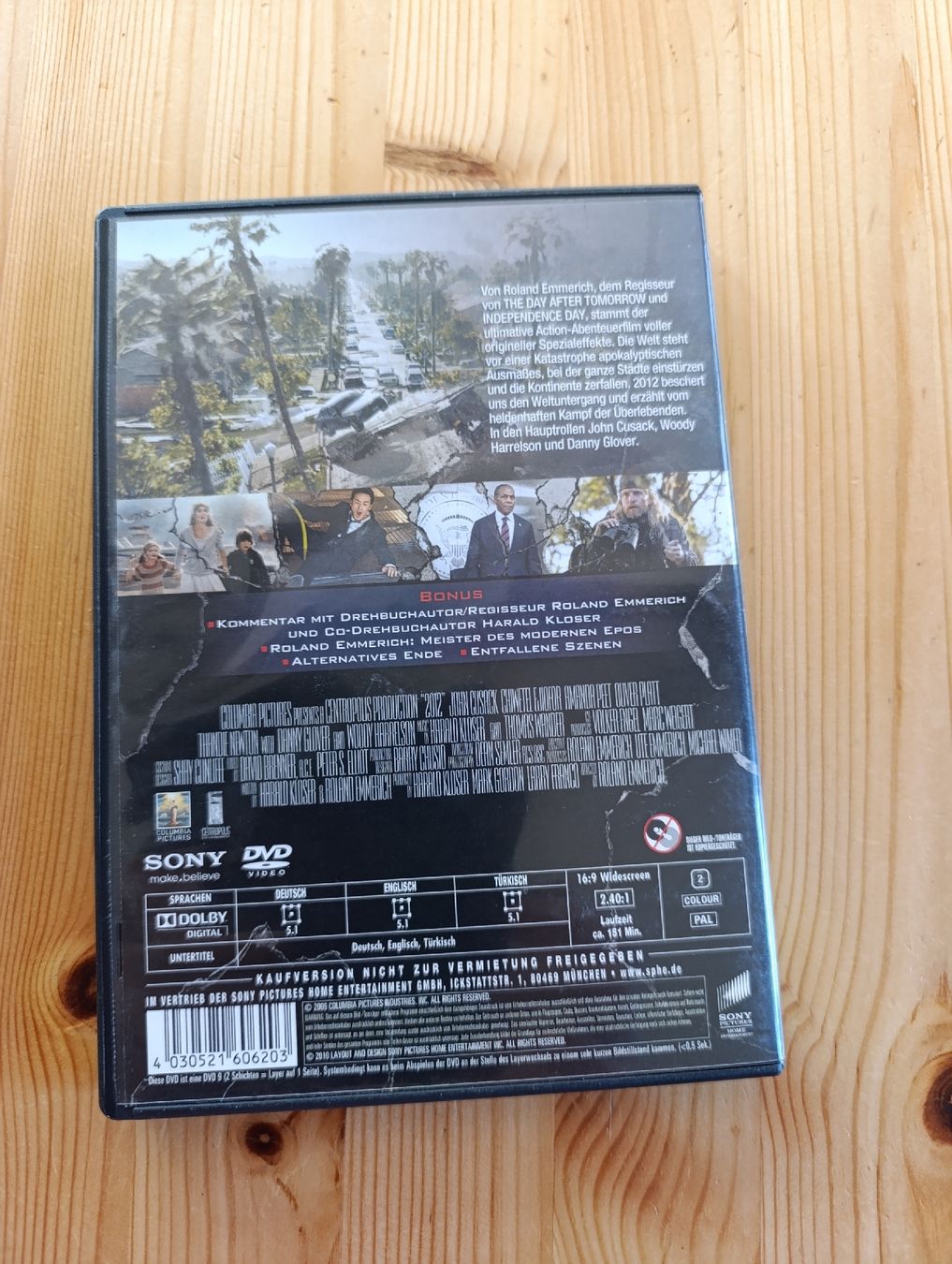 Tutti i DVDs: 2012 – Usato da Fischenthal venduto da Widder71 1