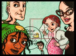 🇨🇭2003 BEAU BLOC 1er jour « BANDES DESSINÉES « (LBK 29.00)