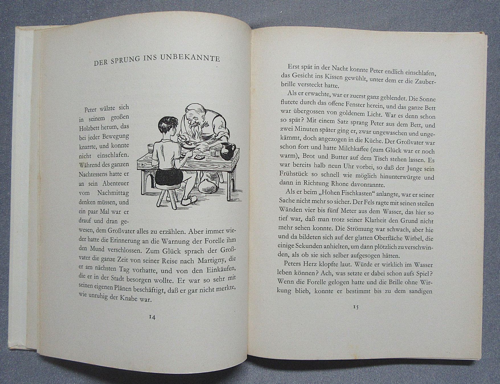 Libri: Die Forelle mit der Brille - von Daniel und Marianne Clouzot – Usato da Auenstein venduto da Padabimbim 2