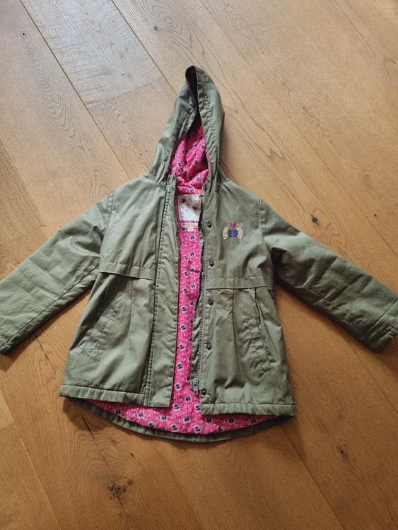 YOOJIA Mädchen Kapuzenjacke - Baumwolle Hoodie Mit Regenbogen-Print Größe 98-152cm