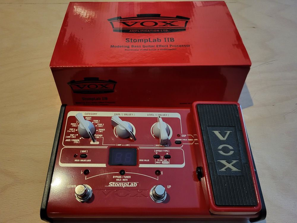 VOX StompLab 2B Kaufen auf Ricardo