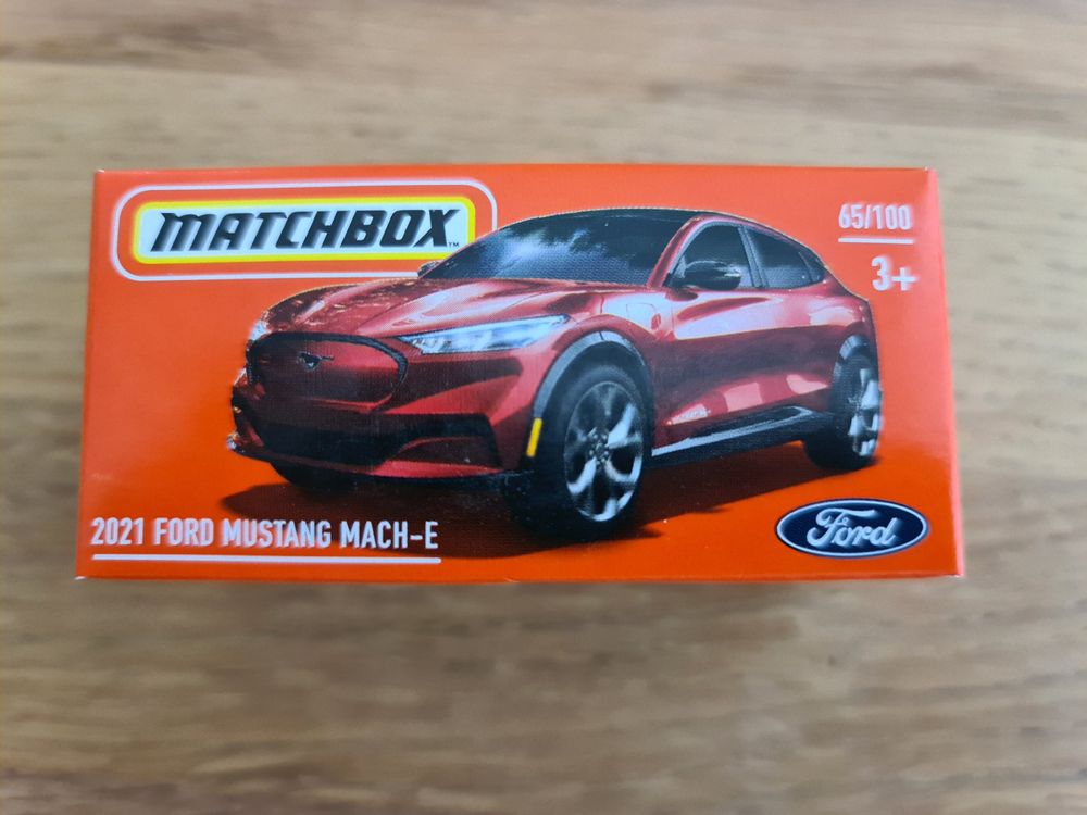 Matchbox 2022 2021 Ford Mustang Mach-E 65/100 (Neu und originalverpackt ...
